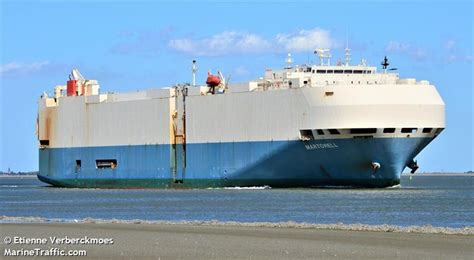 Ship MARTORELL (Vehicles Carrier) Registered in .